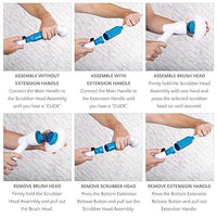 3-in-1 Electric Spin Scrubber - brush heads