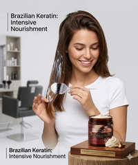 Brazilian Keratin Hair Mask Plus Treatment – Deep Repair & Smoothness Formula