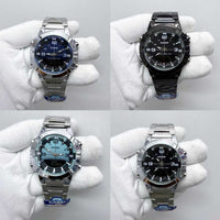 CASIO ANALOGUE DIGITAL MENS STAINLESS STEEL