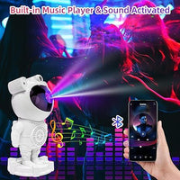 Astronaut Galaxy Star Projector - design