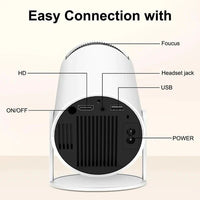Mini Round Smart Projector - design