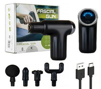Deep Tissue Muscle Massage Gun with 4 Heads