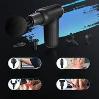 Muscle Massage Gun - in use